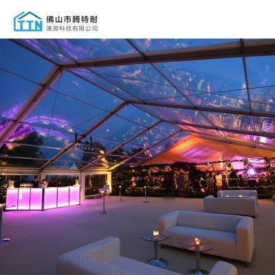 China UV-resistant luxury quality customize light weight outdoor decoration party wedding tents for 200 people for sale