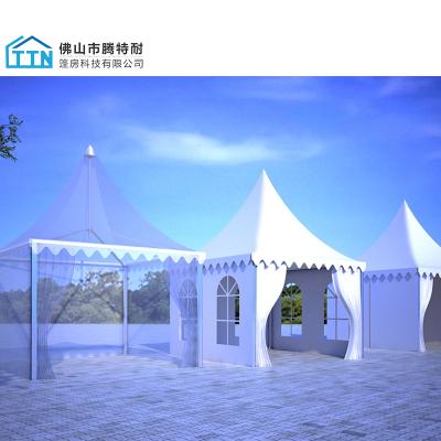 China beautiful free designed cheap UV-resistant/windproof/waterproof 3x3 5x5 10x10 canopy party pagoda tents for sale for sale