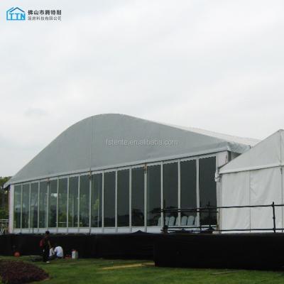 China UV-resistant/windproof/waterproof high quality strong aluminum frame marquee Arcum tent for sale for sale