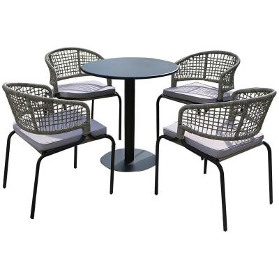 China Modern high quality rattan furniture set patio umbrella rattan coffee table outdoor rattan chairs for sale