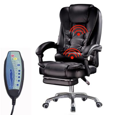 China Cheap Prices (Size) Modern High Back Adjustable Swivel Ergonomic Leather Office Visitor Chair Manager Massage Office Executive Chair For Office for sale