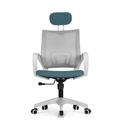 China Custom Cheap Luxury Modern Full Mesh Office Work Furniture Blue Lift Swivel Chair Swivel Executive Ergonomic Office Chairs for sale