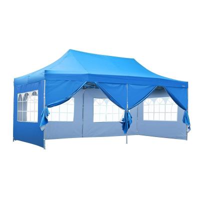 China high quality 3x6m large outdoor 3 wall shelter pergola gazebo pop up tents canopy tent for events F136 for sale