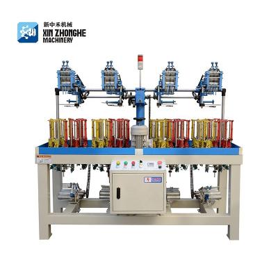 China Spun Core/Elastic Cavity Core/Nonelastic Rope Mask Ear Loop Making Machine 90-9-8AH High Speed ​​Flat Belt Braiding Machine for sale