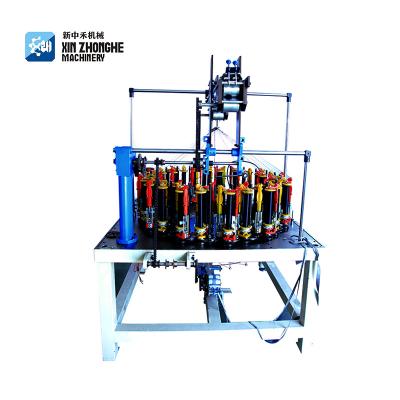 China Core spun/130-33-1 elastic/non-elastic cavity core high speed flat rope belt braiding machine for sale