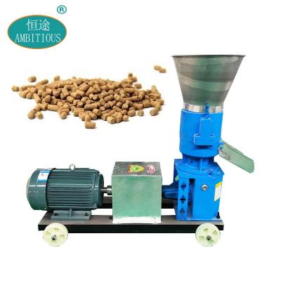 China Aminmal feed making crumbled machine for chicken feed production equipment small poultry fish catfish animal feed pellet machine à venda