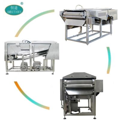 China food & Automatic Beverage Plant 2000~3000L/Hr Mesh Belt Type Continuous Oil Filter Machine For Fryer Frying Oil With VFD Control Industrial Use Price zu verkaufen