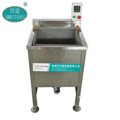 Chine food & Beverage Factory Small Commercial Oil Water Mixed Electric Deep Fryer With Single Tank For KFC Fried Food à vendre