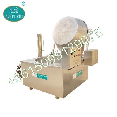 Chine Frying for Fried Peanut and Nuts Snacks Industrial Coated Gas Deep Fryers Gas Stir Fryer Machine Frying for Snacks 1-300°C Oil Immersed Fried Peanut and Nuts à vendre