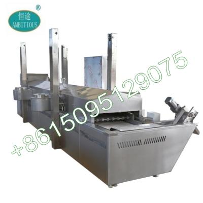 China 4500*600*90mm Fried Crispy Chicken Frying Machine Automatic 0-300°C Oil Immersed 4500*600*90mm 860L 5800*1680*1900mm cm * for sale