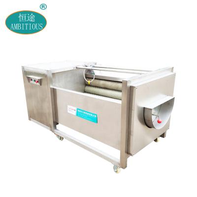 China Commercial Automatic Snack Factory Low Price Cheap Professional Sweet Potatoes Sweep Washing and Peeling Machinery Potato Peeling Machine for sale