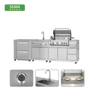 China Modern Outdoor Independent Electric Food Vending Trucks Stainless Steel R&D Kitchen Outdoor Kitchen for sale