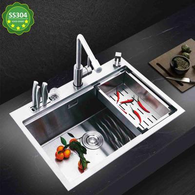 China Best Selling LED Light 304 Stainless Steel Bath & Shower Kitchen Sink Inas Faucet Kitchen Faucet for sale