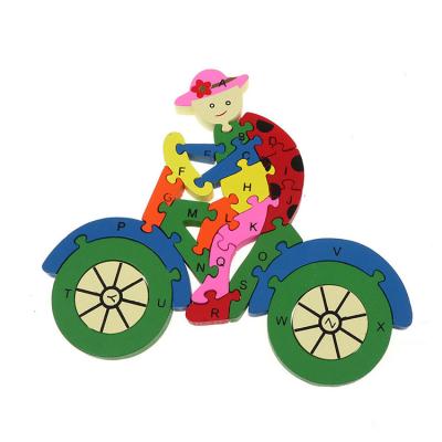 China Custom Toy New Design Cartoon Animal Wooden Jigsaw 3d Game Toys Jigsaw Jigsaw Educational Toy For Children for sale