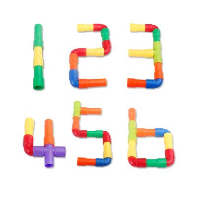 China Good Quality Eco-friendly Material Wholesale Amazon Colorful Building Block Toys For Children Building Block Sets Educational Toys for sale