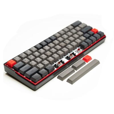 China Gaming Tastatur 60 Key Keyboards Kemove RGB Wireless Mechanical Keyboard Hot Swappable Type-C 64/66 for sale