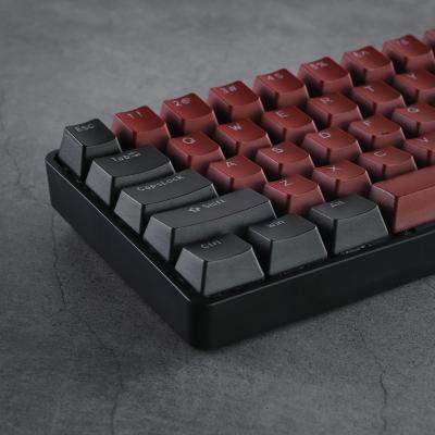 China TMKB Gk61 Gateron pbt 61keys Optical Switch Keyboard RGB 60% Hot Selling Custom Wireless Hot Selling Mechanical Keyboard for sale