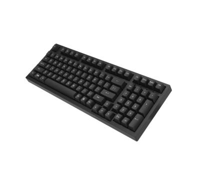 China Hotswappable Gateron 3 Mode PBT Wireless Keycap Mechanical Keyboard BT Radio / RGB Backlight 98 Key Gaming Wired Keyboard for sale