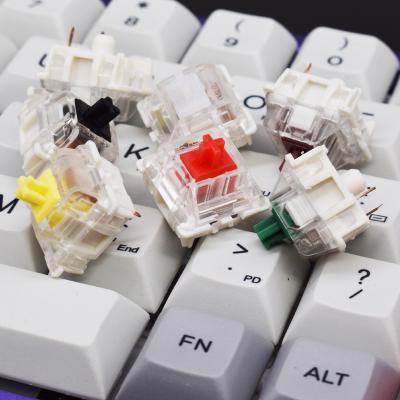 China GATERON KS-9 RGB 3pin Mechanical Keyboard Gaming Keyboard GATERON KS-9 RGB 3pin Black Red Quiet Brown Blue Mechanical Patch Switch Green Yellow White for sale