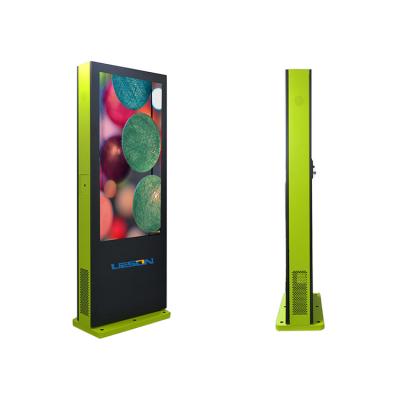 China Outdoor Top Selling LCD Digital Signage Advertising Display Outdoor Photo Booth Kiosk Player Screen for sale