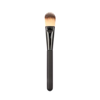 China 21015 Soft Black Foundation Liquid Foundation Brush Portable Professional Makeup Brush Set Brush Makeup Tools for sale