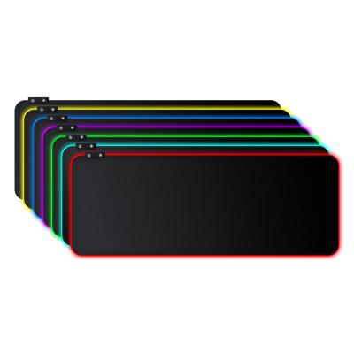 China Cool Luminous Style RGB Gaming Mouse Pad Wired Colorful Mouse Cable for sale