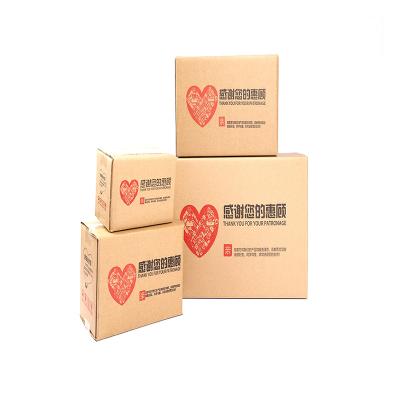 China Strong And Durable Wholesale Price Storage Shipping Paper Cardboard Customized Moving Shipping Boxes for sale