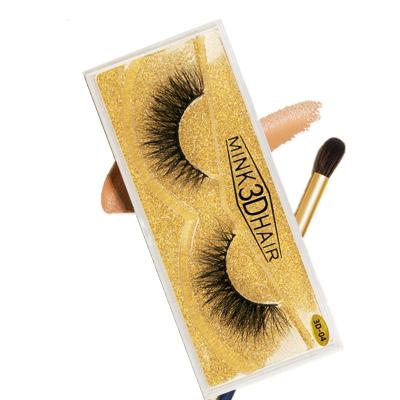 China Vegan Reusable 100% Real Mink Eyelashes With Box and Tweezers Set Real Natural Soft Handmade Mink Eyelashes for sale