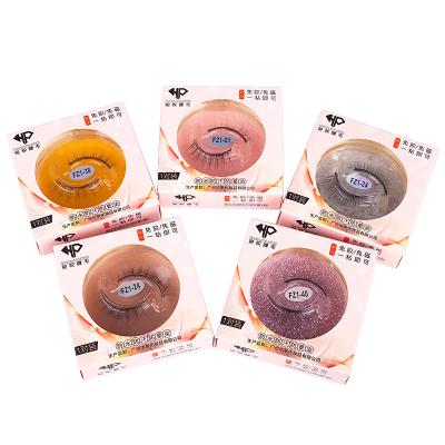 China Glue Self Adhesive Reusable False Eyelash Does Not Stick Non Self Adhesive Eyelash Extension Self Adhesive Eyelashes for sale