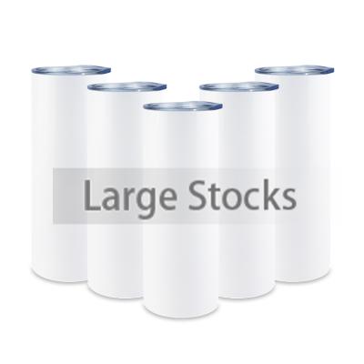 China USA Warehouse 20oz Stainless Steel Viable Wall Insulated Tumbler Mug Sublimation Water Bottle Double Blanks for sale