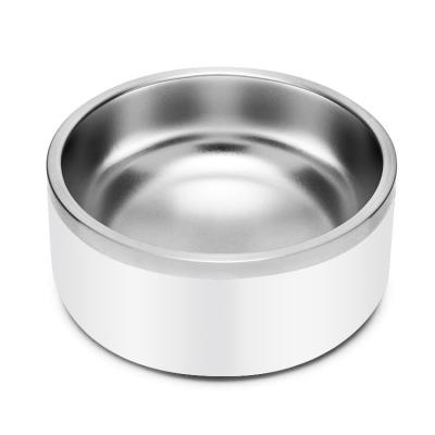 China Sustainable USA Warehouse Wholesale Pet Driver Wheels 32 oz 64OZ Custom Dog Bowl LOGO Blank Sublimation Stainless Steel for sale