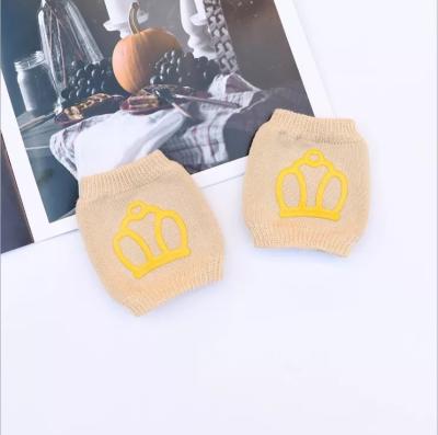 China Crawling Protector Baby Knee Pads Anti Slip Elasticity Safety Cute Breathable Adjustable Cotton Baby Knee Pads Baby Knee Pads for sale