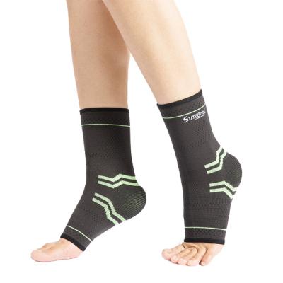 China Adjustable Night Breathable Adjustable Fasciitis Plantar Splint Elasticity Sports Compression Ankle Brace Support Injury Protection Lace Up Pain Relief for sale