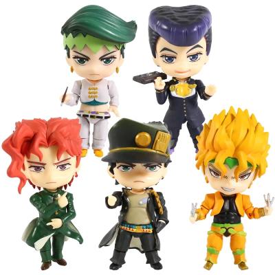 China 5 Styles Funny Mini Jojo's Adventure 985# 1110# 1033# 1276# 1256# Bizarre PVC Figure Anime Action Number Toy for sale