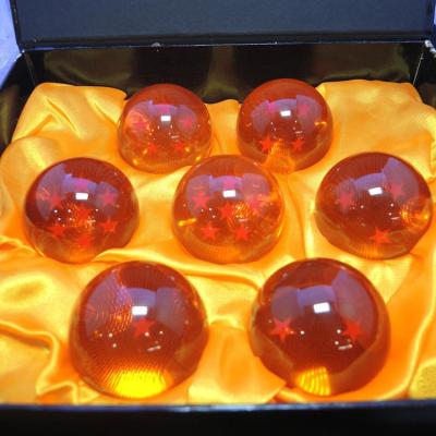 China Cartoon Toy Star Dragon-ball Z Crystal Ball TYPING GIFT BOX Collectible model toy for gifts set=7 hot 7 piece ball for sale