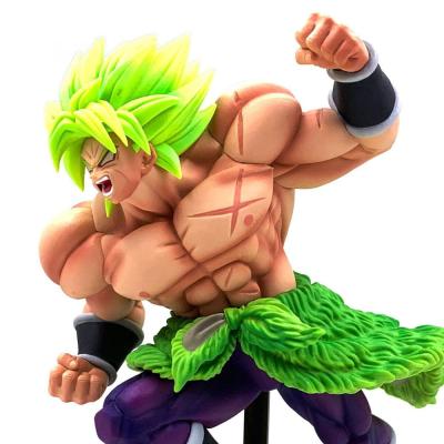 China Anime Almighty Toy With Color Box Cartoon Toy Dragon-Ball Super Saiyan Broly A44 Action Number Battle Figure for sale