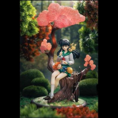 China Cartoon Toy Inuyasha GK Higurashi Kagome 1:8 Action Figure For Collection for sale