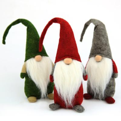 China Gnome For Kids Christmas Gift New Style 3 Color Standing Dolls Table Ornament Wholesale Christmas Faceless Gnome For Kids Christmas Gift for sale