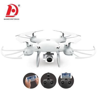 China Flight time4-8min HUADA 2021 480P FPV Air Quadcopter Airplanes Sensor 2.4G RC Remote Control Bottom Drone With HD Camera for sale