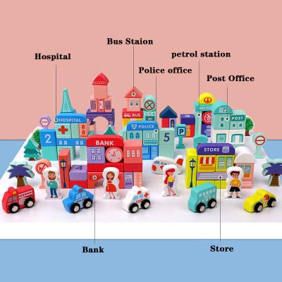 China Educational Toys Building Block Toys For Children Child Education Toys The First Environmental Protection Wooden Educational Wooden DIY Toys (PICS 162) for sale