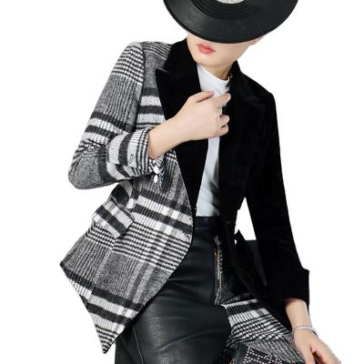 China Autumn Ladies Women Clothing Cotton 2020 Breathable Blazer Coat for sale