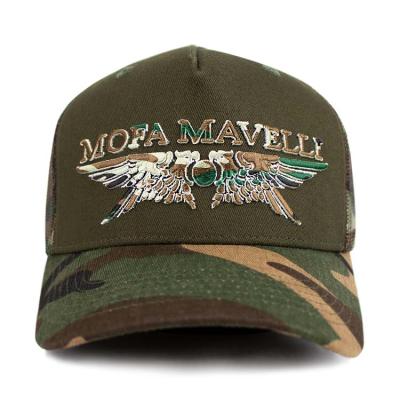 China JOINT Embroidery 3d Camouflage Hats Mens Custom Baseball Trucker Hat for sale