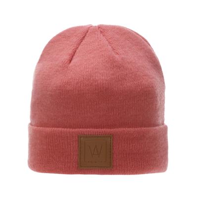 China COMMON Elegant High Quality Custom Knitted Cuff Beanie Hat for sale