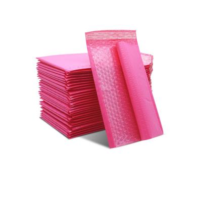 China Custom Waterproof Waterproof Mailing Bags Poly Bubble Mailer Pink Bubble Mailer for sale