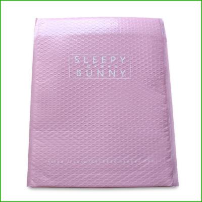 China Custom Pink Bubble Bag Envelopes Packaging Poly Bags Eco-Friendly Bubble Mailers With Mailers for sale