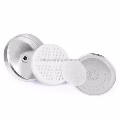 China Metal 3 Inch Filtered Shower Head Softening Chlorine And Hard Water Filter for sale