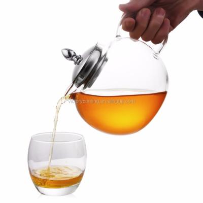 China Viable Glass Teapot with Removable Infuser, Teapot for sale