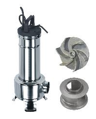 China WQ submersible stainless steel sewage pump, drainage pump, dirty water pump for sale