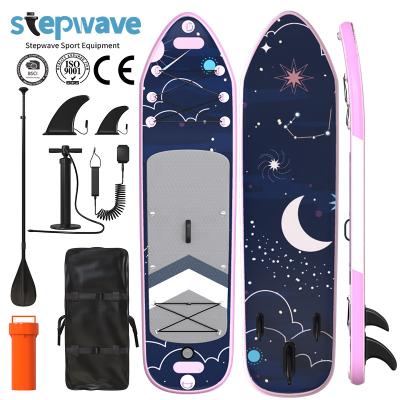 China Dropshipping Unisex Stand Up Inflatable SUP Water Paddle Board Underwater Surfboard Paddle Board Inflatable Board Water Sports for sale