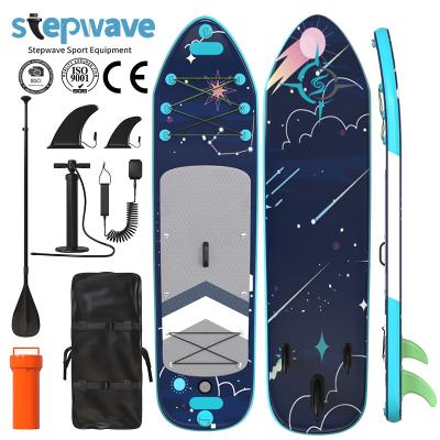 China Unisex Drop Boarding Paddleboard Sup Board Set Water Surfcasting Surffishing Surf SUP Rack Up Paddle Board for sale